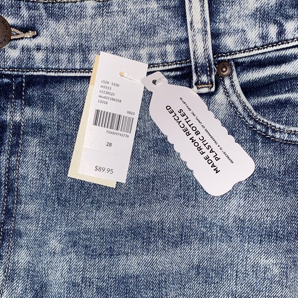 Lane Bryant Distressed High Rise Jeans - Picture 6 of 8